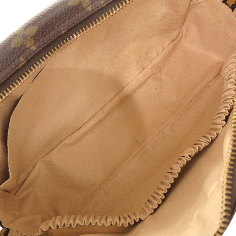 LOUIS VUITTON Authentic Brown Monogram Pouch - Picture 6 of 9